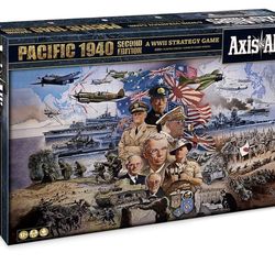 Renegade Game Studios Axis & Allies 1940 Pacific Second Edition WWII Strategy Board Game, War Miniatures, Two to Four Players, Ages Fourteen Plus