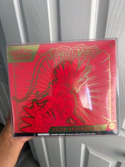 Pokémon etb scarlet vidlet