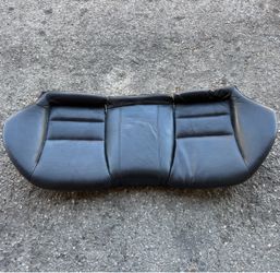 Acura TSX 1st Gen 2004-2008 Rear Lower Bench Seat / Black Leather