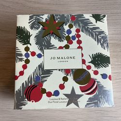 Jo Malone Holiday Cologne Gift Set Frangipani Flower English Pear & Sweet Pea Duo