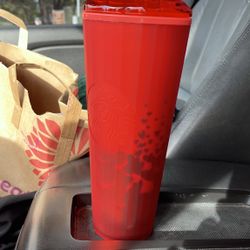 Red Dome Starbucks Tumbler 