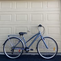 Infinity Boss Three Hybrid Bike – 700c – 7-Speed – Commuter Bicycle Step thru Women’s