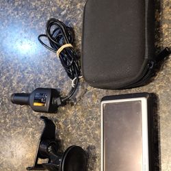Garmin GPS, charge, clip, and case