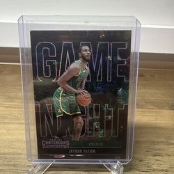 Jayson Tatum Panini Contenders /25 Cracked Ice Celtics NBA Sport Card 