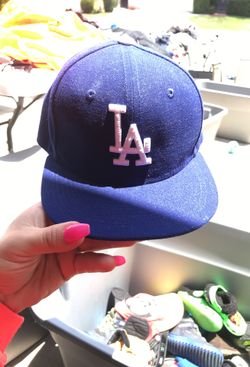 Dodgers baby hat