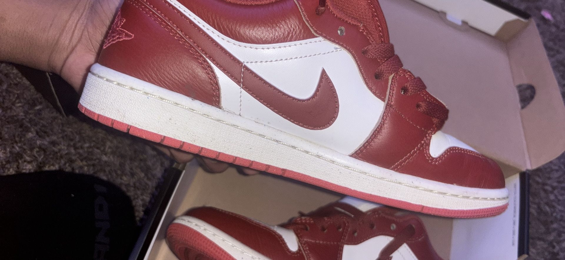 Jordan 1 Lows Red Lobster Sail