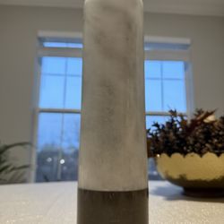 Vase Tall Handmade Marble 