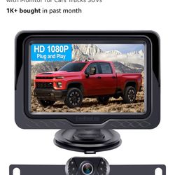 LeeKooLuu HD 1080P Backup Camera Kit