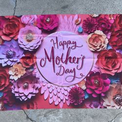 Happy mothers Day back drop