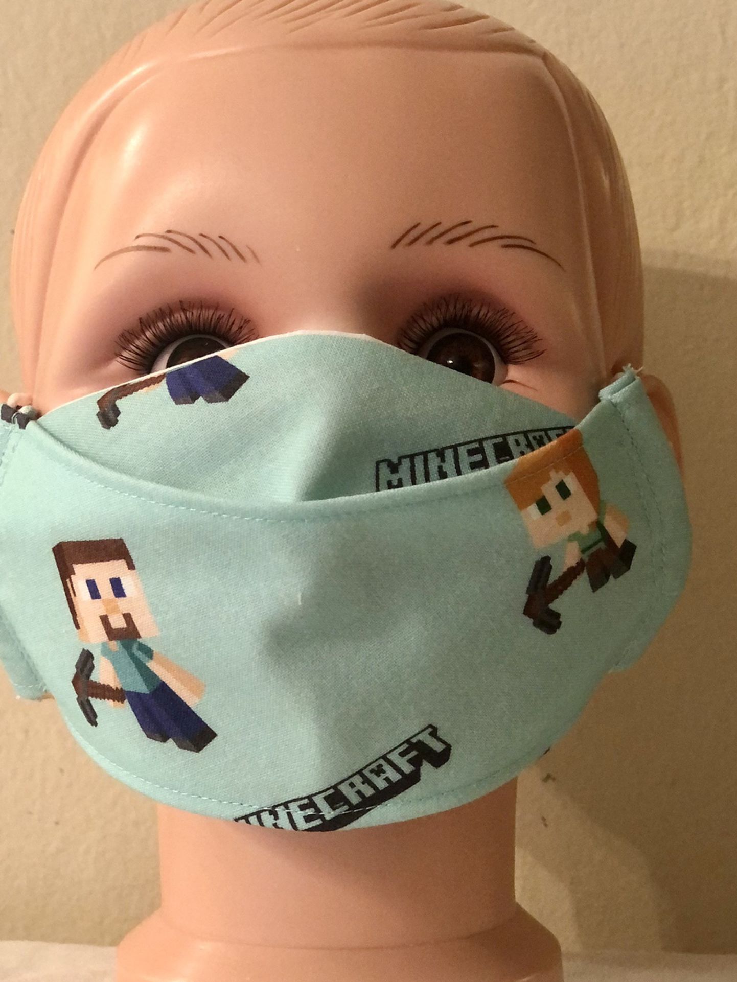 Minecraft Kid Size 3D Face Mask