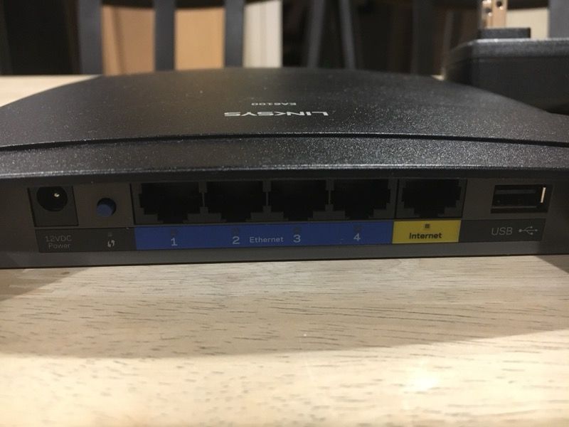 Linksys router