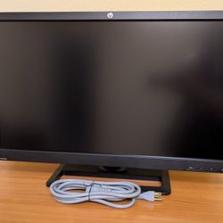 27" HP 2560x1440 IPS Monitor Fully Adjustable Stand Rotate/Tilt/Height/Swivel/Pivot VESA