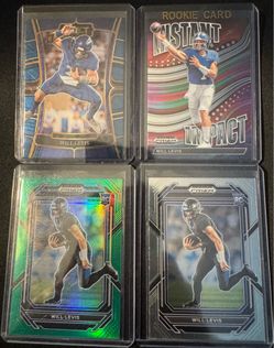Will Levis RC lot of 4