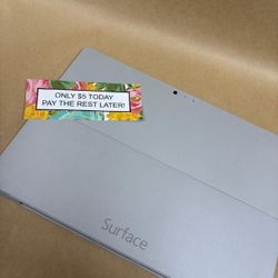 Microsoft Surface Pro 3 Tablet - Only $5 Today Pay The Rest Later! 