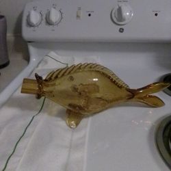 Glass Fish W Green Eyes