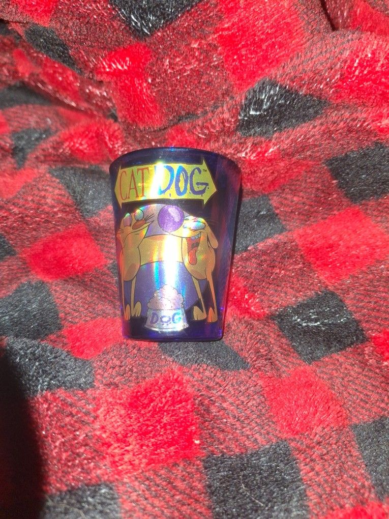 Cat And Dog Shot Glass
