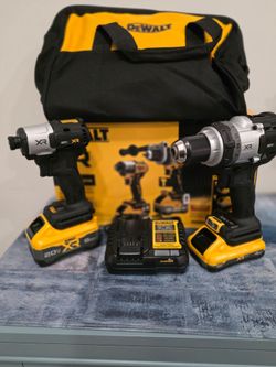 DeWalt XR 20V Drill & Impact Driver Combo Kit