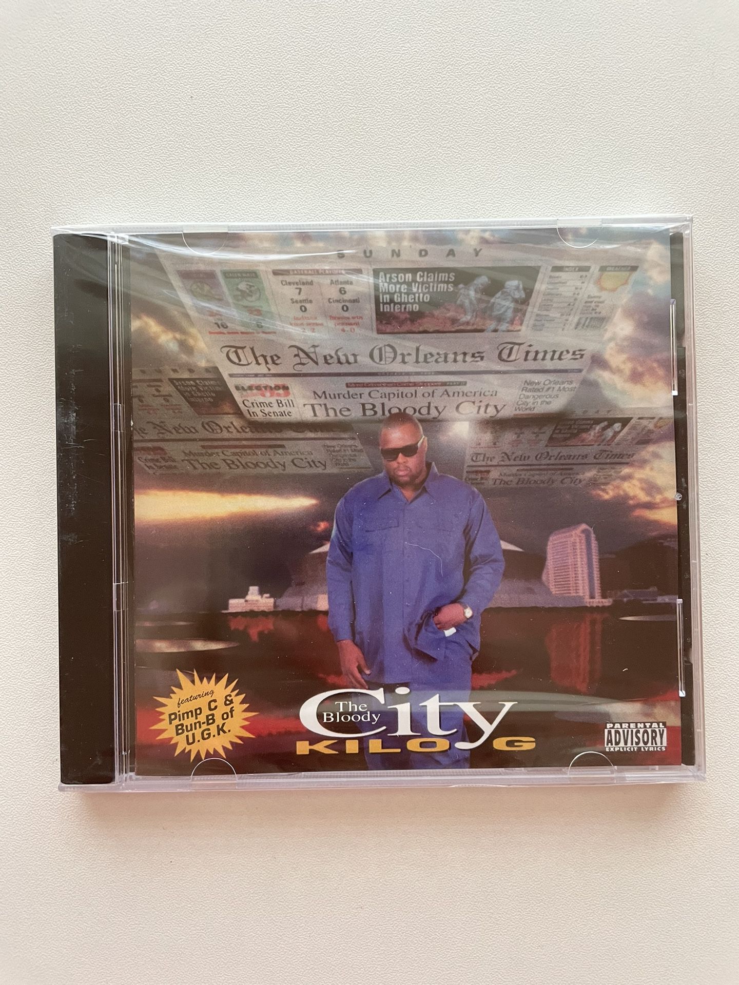 Kilo G - The Bloody City CD / Gangsta Rap, G-Funk, Hip Hop g-rap