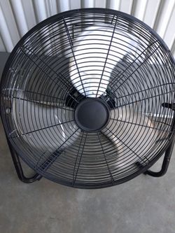 Mainstays 20-inch 3-Speed High Velocity Metal Floor Fan