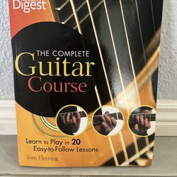 Complete Guitar Course Book - Brand New 