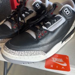 Jordan 3 Black Cement 