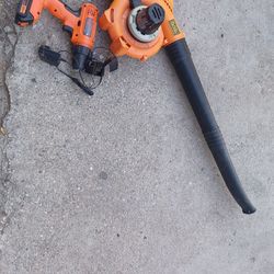 Blower and drill