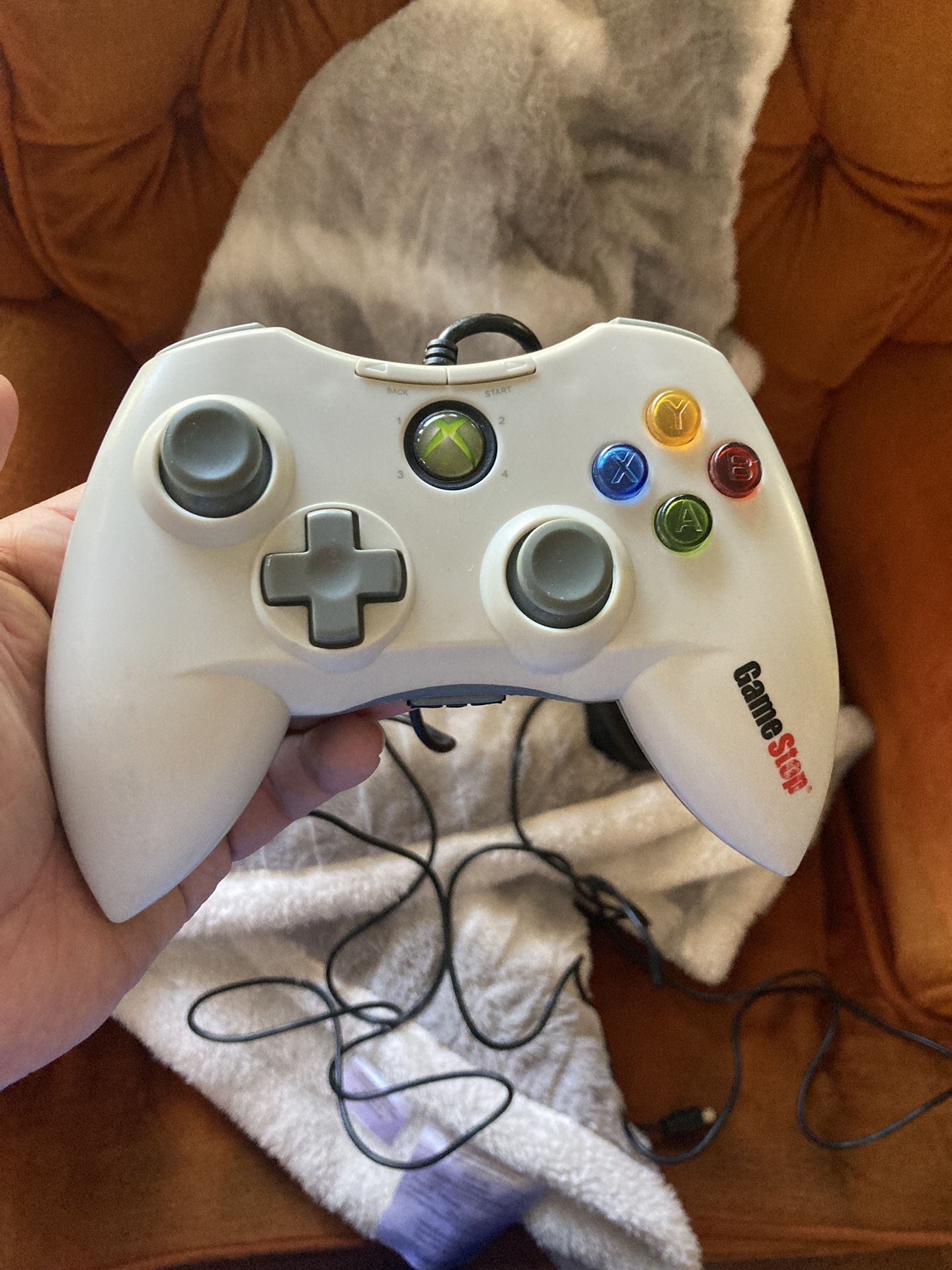 GameStop Mad Catz Xbox 360 Wired Controller Pad 47161