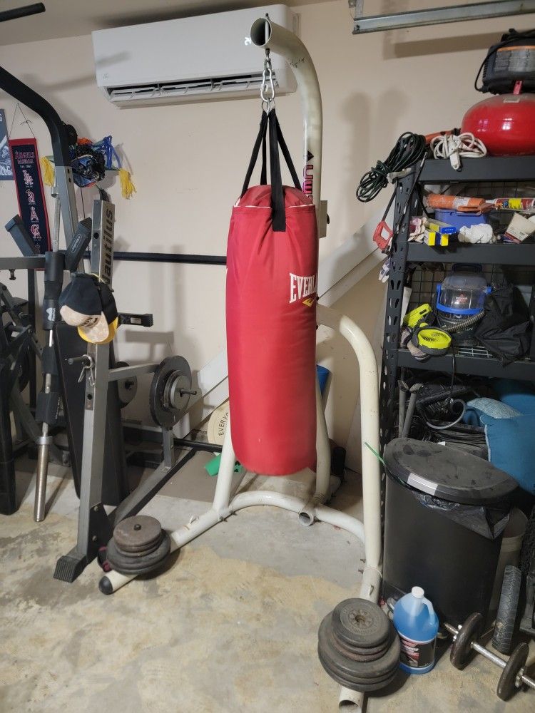Everlast Punching Heavy Bag & Stand