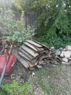 Free fence posts