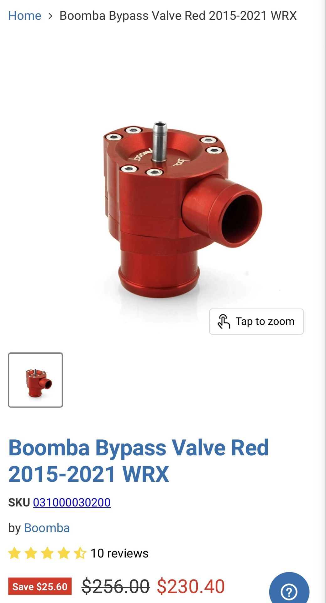 Subaru Wrx Boomba Bypass Valve