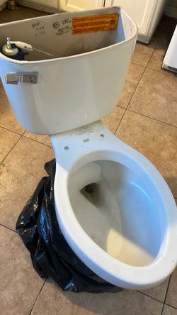 Sterling White Two-Piece Toilet