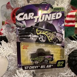 Car Tuned Hot Wheels 57 Chevy Bel Air