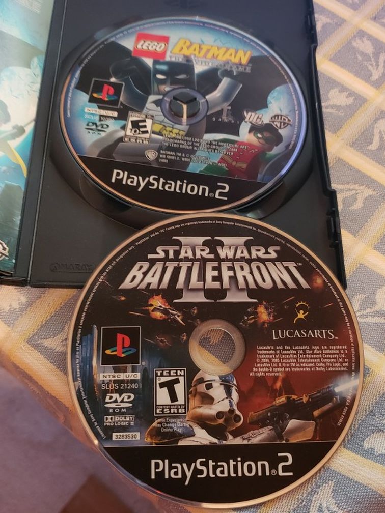 PS2 LEGO Batman/Star Wars II Battlefront