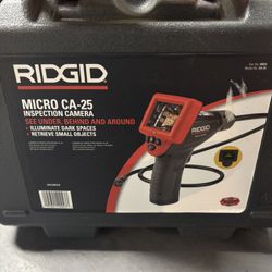 RIDGID CA-25 Micro Visual Inspection & Diagnostic Handheld Camera w/ 2.7 in. Color Display, 4 ft. Fixed Waterproof Camera Cable