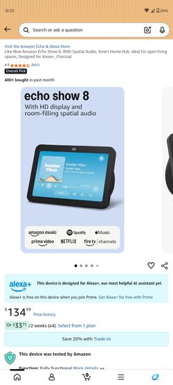 Echo Show 8 3rd Generation