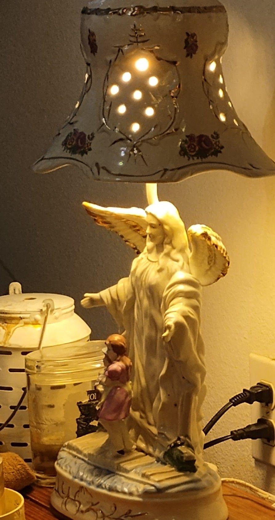 Vintage Angel Table Lamps 