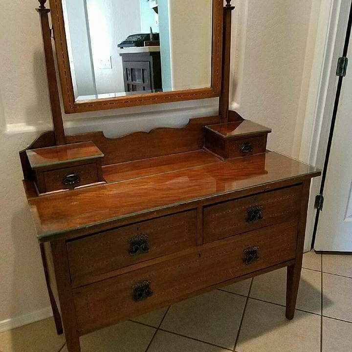 Antique Dresser with mirror