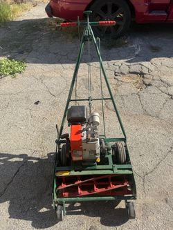 California trimmer reel lawn mower