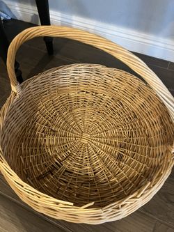 Extra Large Wicker Basket