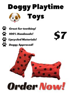 Handmade Dog Toy
