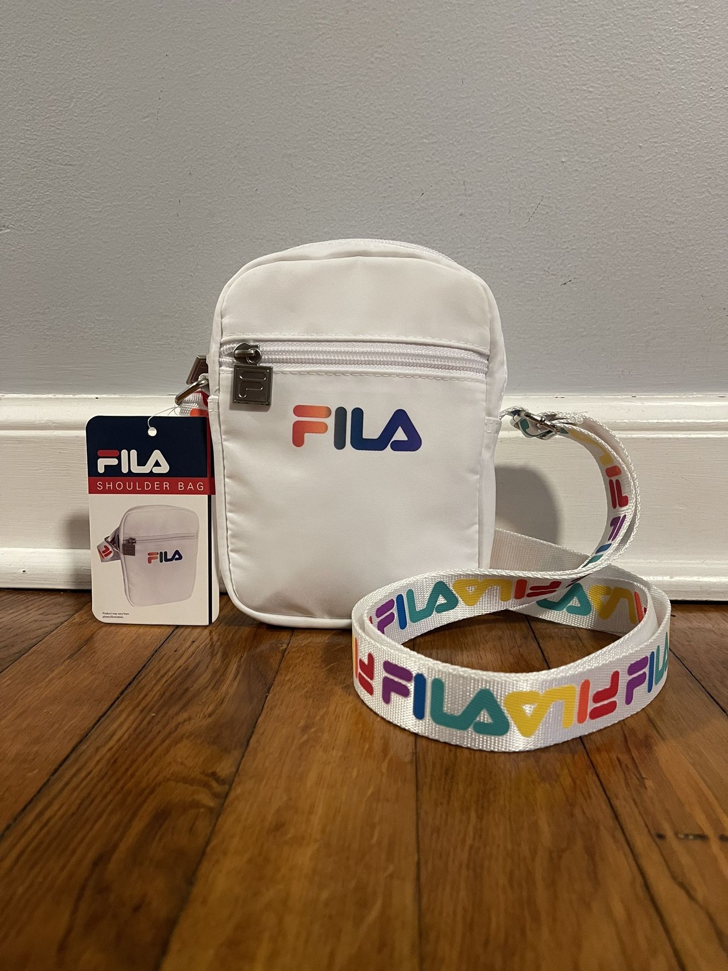 Beautiful Fila Monogram Belt Bag