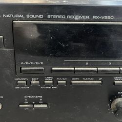 Yamaha RX V590  Receiver 80 WATTS