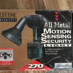 All Metal Motion Sensing Security Light
