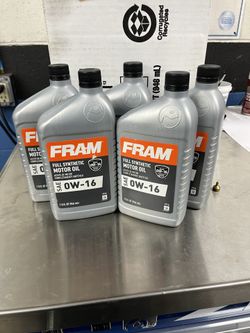 FRAM 0W-16 Motor oil