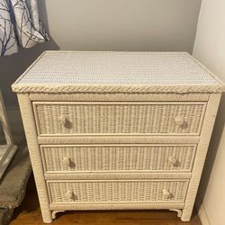 Wicker Dresser. Henry Link Furniture 