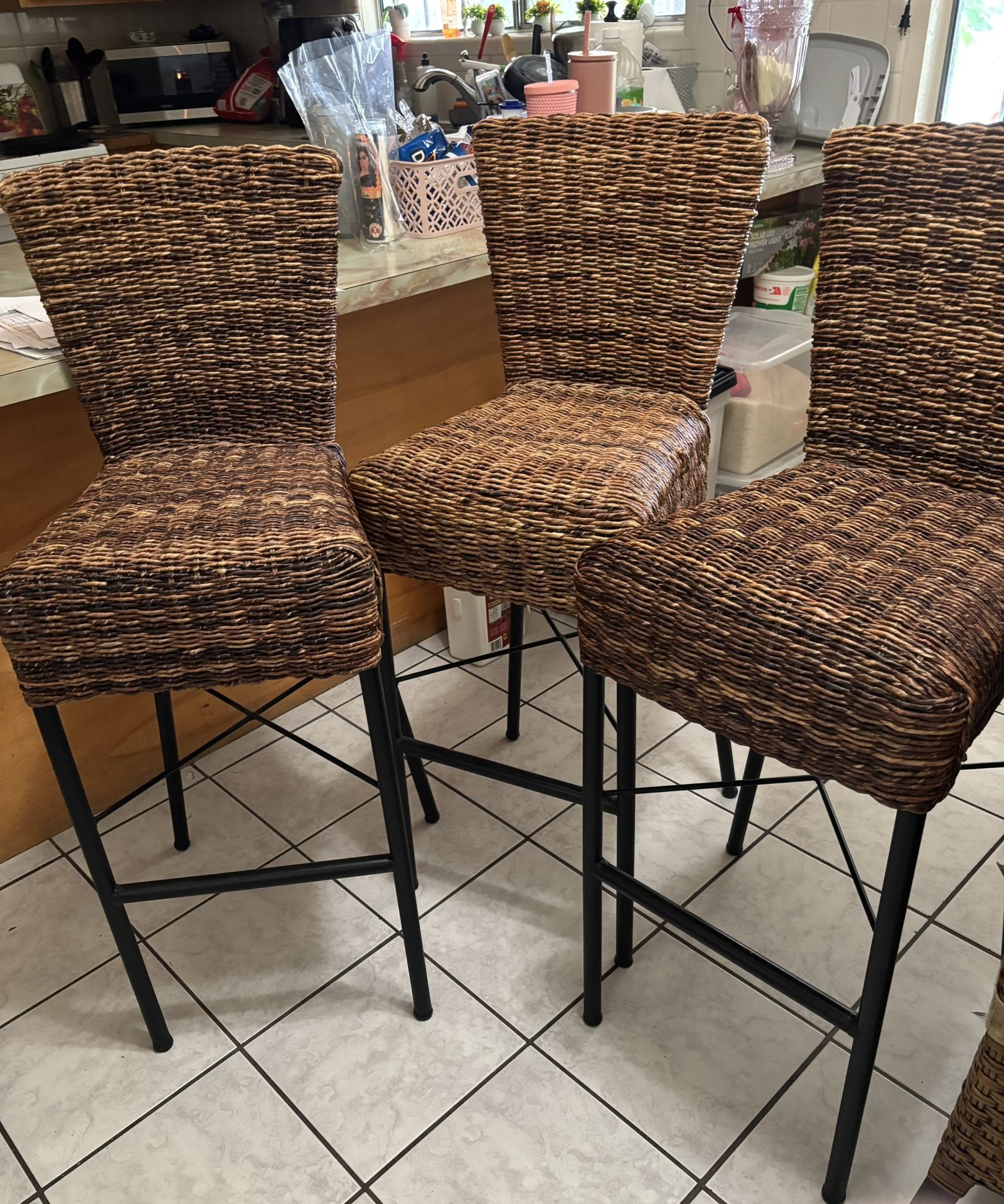 Abaca counter stool/bar stool