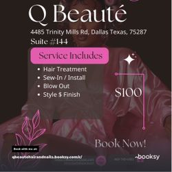 Hair Extensions/ Sew-In Service 