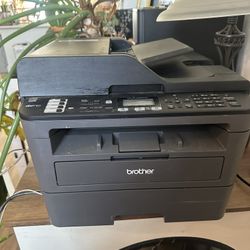 Brother MFC-L2690DW Monochrome Laser All-in-One Printer, Duplex Printing, Wireless Connectivity