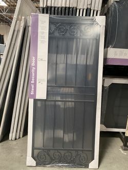 Nice gorgeous new security door