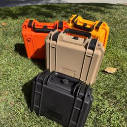 Hard Case, Portable Weather Waterproof Protective Camera Case with Customizable Foam, Fit Use of Drones, Camera, Equipments,Different Colors Available